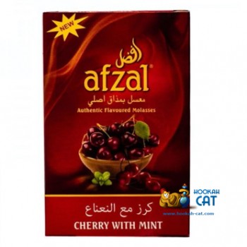 Табак для кальяна Afzal Red Cherry Mint (Афзал Красная Вишня с Мятой) 40г Акцизный - фото 1 Табак для кальяна Afzal Red Cherry Mint (Афзал Красная Вишня с Мятой) 40г Акцизный - фото 1